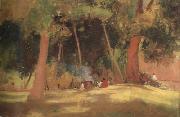 Tom roberts corroboree (nn02) oil painting artist